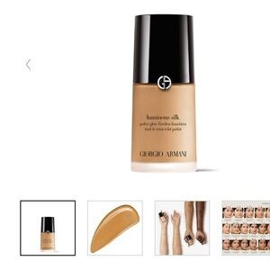New in box ARMANI Luminous Silk Natural Glow Foundation. 7.5. 30 ml.
